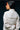 Sohini White Shirt Dress of super soft muslin with long sleeves - Back