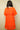 Bora Bora Orange Kaftan Dress with pintucks and drawstring waist - Back