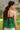 Miami Green Tube Top , Fine, light, Jamdani, Easy fit with gathers - Back