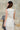 Berlin Blue and White Tunic Top , asymmetric, jamdani, khadi, pleats : Back