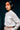 Binodini White Muslin Shirt with Pockets and Long Sleeves - Side