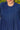 Osaka Royal blue knee length dress from jamdani with pintucks - Detail
