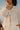 Peasant style gathered top - handwoven silk-cotton - off-white - zoom