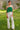Miami Green Tube Top , Fine, light, Jamdani, Easy fit with gathers - Full