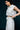 Mrinmoyee Striped Culottes of khadi, relaxed fit, paper bag waist - Side