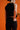 Flared trouser - handwoven khadi cotton - Black - back