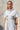 Paris White Shirt dress , Khadi, Collar, Shortsleeve, Jamdani pockets - Front