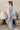 Barcelona Light Blue Co-ord Set from Khadi and Jamdani - Side