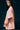 Mini : Dress with Frills , Peach and white muslin, Feminine, Anti-fit - side