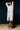 Sohini White Shirt Dress of super soft muslin with long sleeves - Front