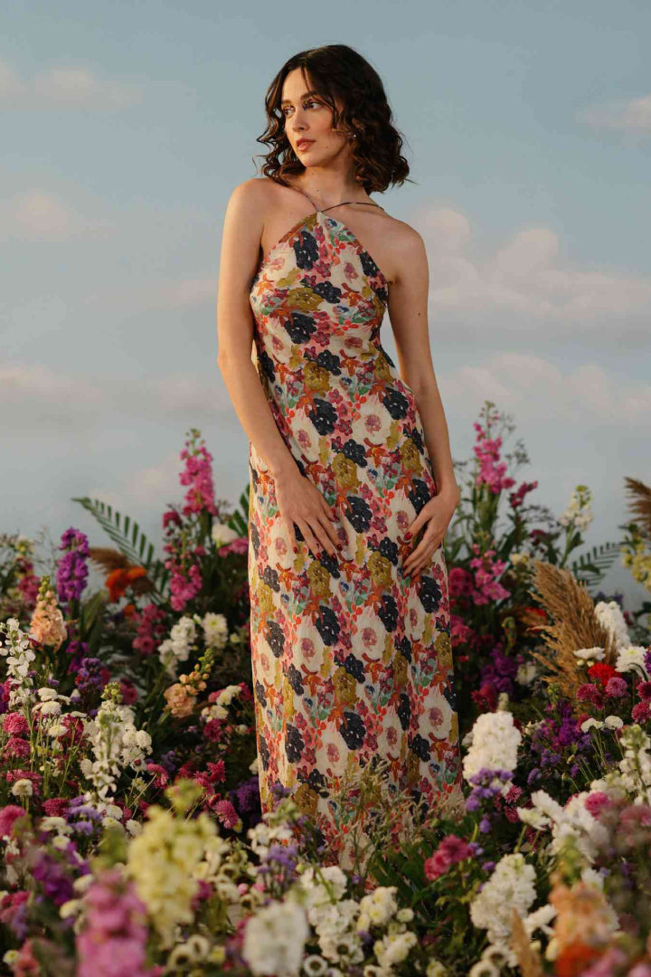 Valley of flowers - Evening dress