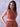 Crop top with Racerback- 100% cotton-multi red- Chintz-front