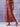 Paperbag Waist Palazzo Pants- 100% cotton-multi red-Chintz-side zoom