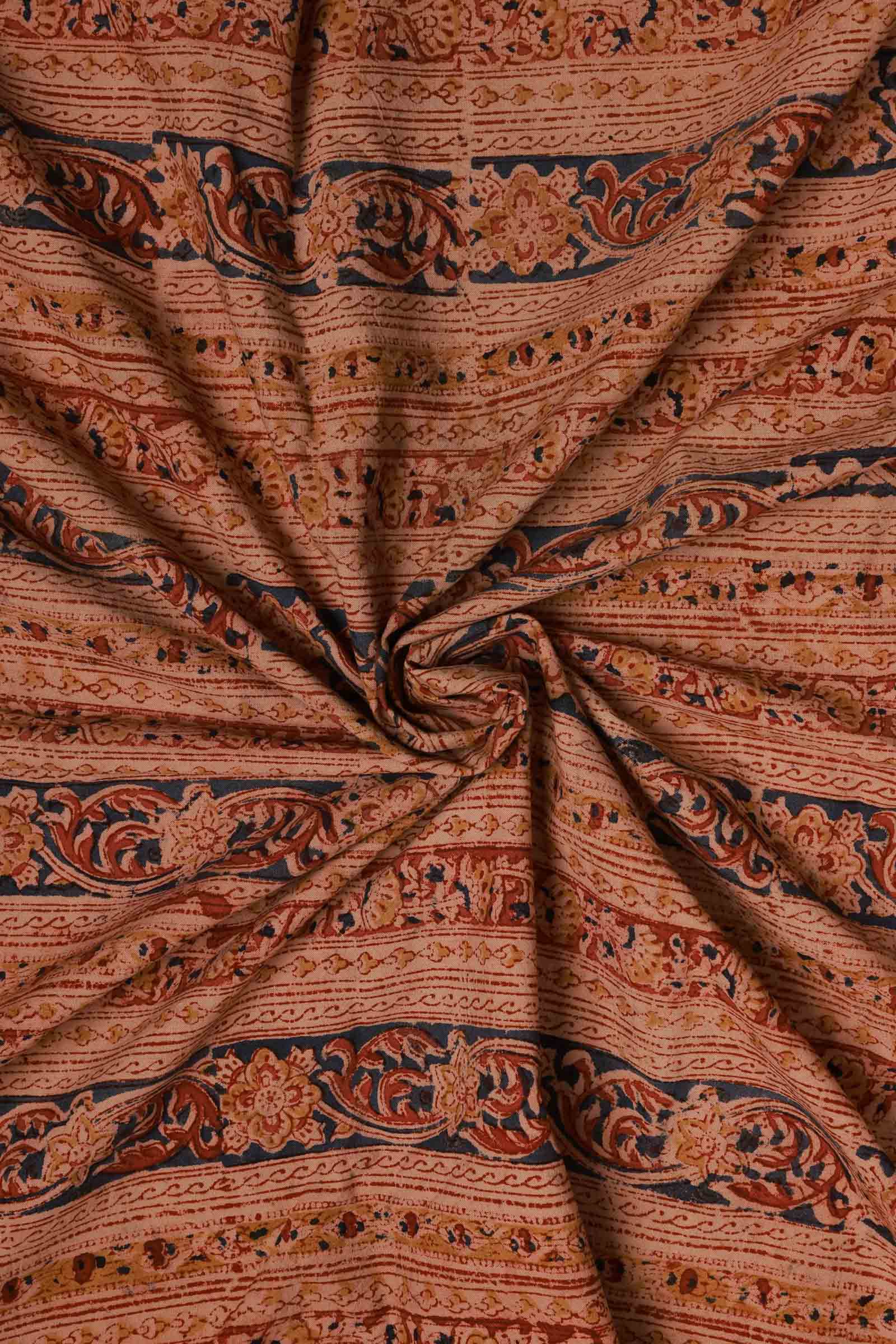 Ornate Hand Block Print Fabric