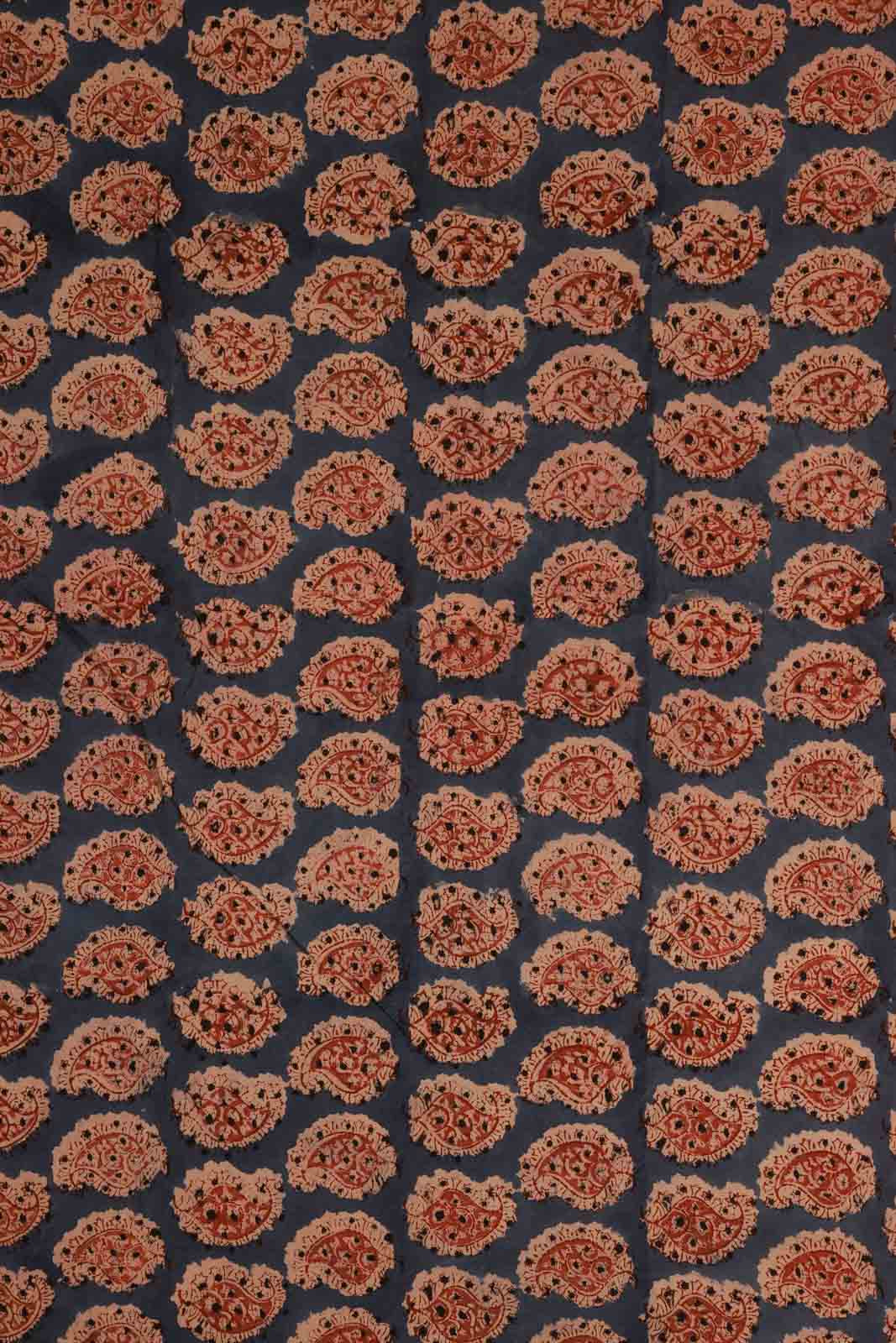 Hand Block Print in Classic Indigo