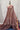 Maroon Striped Silk-Cotton-Linen Saree