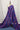 Purple & Blue Soft Muslin Striped Saree