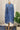 Blue Striped Muslin Jamdani Co-ord Set