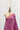 Dusty pink linen saree with gold zari border
