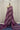 Wine Shades Stripe Muslin Saree