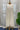 Handwoven White Muslin Jamdani Dress with Multicolour Heart Buttis