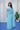 Light Blue Smocking Muslin Saree