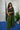 Bottle Green Smocking Muslin Saree with Magenta Pink Border