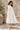 Siena - Handwoven White Muslin Jamdani Dress