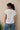 White Cropped jamdani top