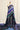 Black multi color stripes Jamdani saree