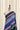 Black multi color stripes Jamdani saree