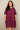 Purple baggy short dress