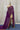 Purple Smocking Saree with Yellow Border