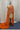 Bright Orange Smocking Muslin Saree