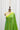 Green and Yellow Jamdani stripes Handwoven saree