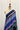 Black Jamdani with multi colour stripes