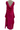 Sleeveless long dress with back cowl neck-Cleopatra Ruby