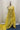 Yellow Striped Muslin Saree with Adjustable Dori