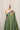 Sage green with multi colour jamdani saree