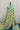 Lime Yellow and Blue Begampuri Cotton Saree