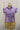 Lavender Muslin Jamdani Shirt with Jamdani Border and Pocket Detailing