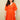 Bora Bora Orange Kaftan Dress with pintucks and drawstring waist - Full