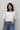 White Flower Khadi Top