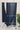 Black Jamdani Saree with Blue Checks