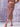 Pencil Skirt with Slit- 100% cotton- Purple multi- Chintz-front