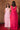 Sleeveless long dress with back cowl neck-Cleopatra Fuchsia