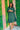 Bottle green Structured dress