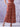 Paperbag Waist Palazzo Pants- 100% cotton-multi red-Chintz-front zoom